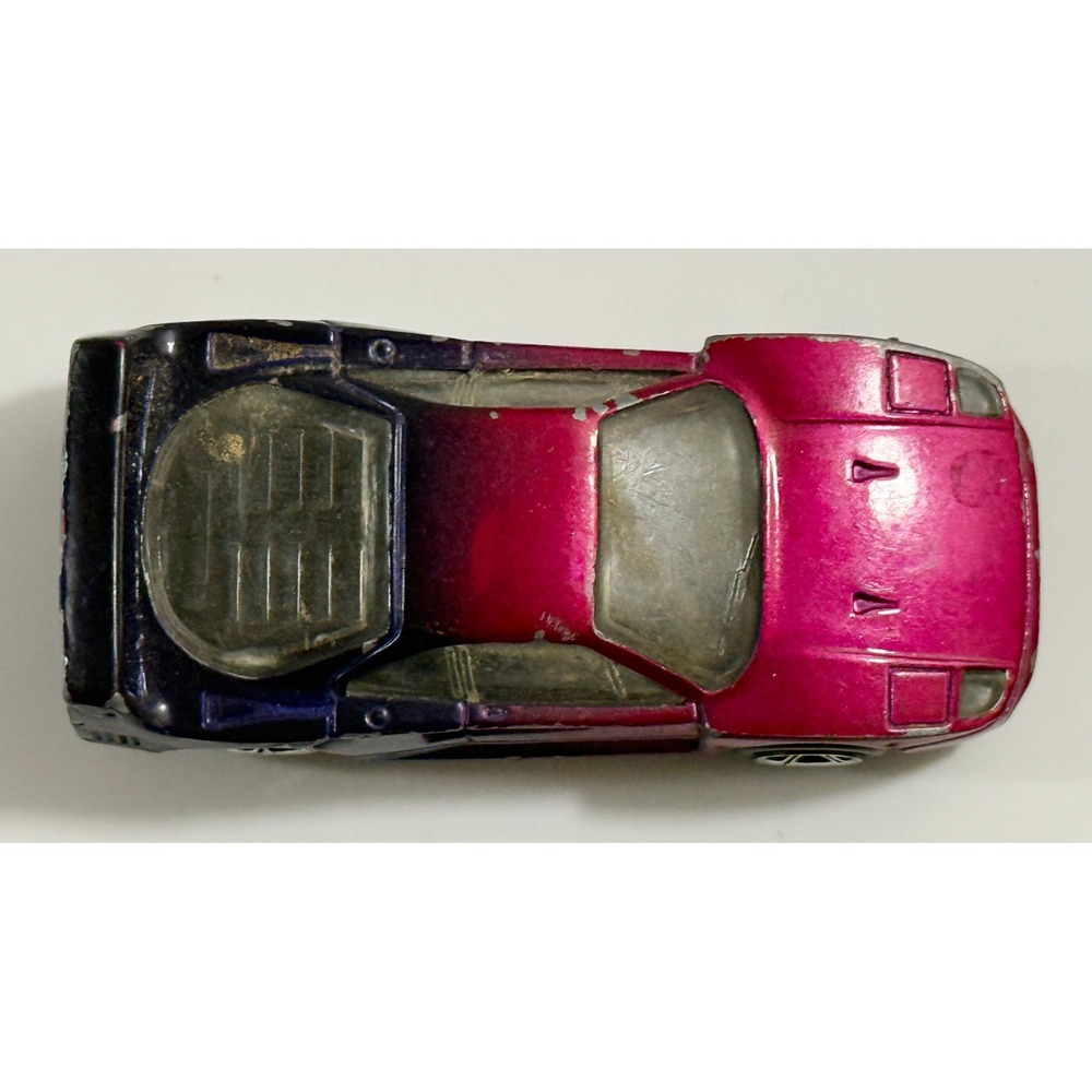 Matchbox Ferrari F40 Toy Car Kids 1:59 Pink Purple Vintage 1988 Diecast - Picture 5 of 6
